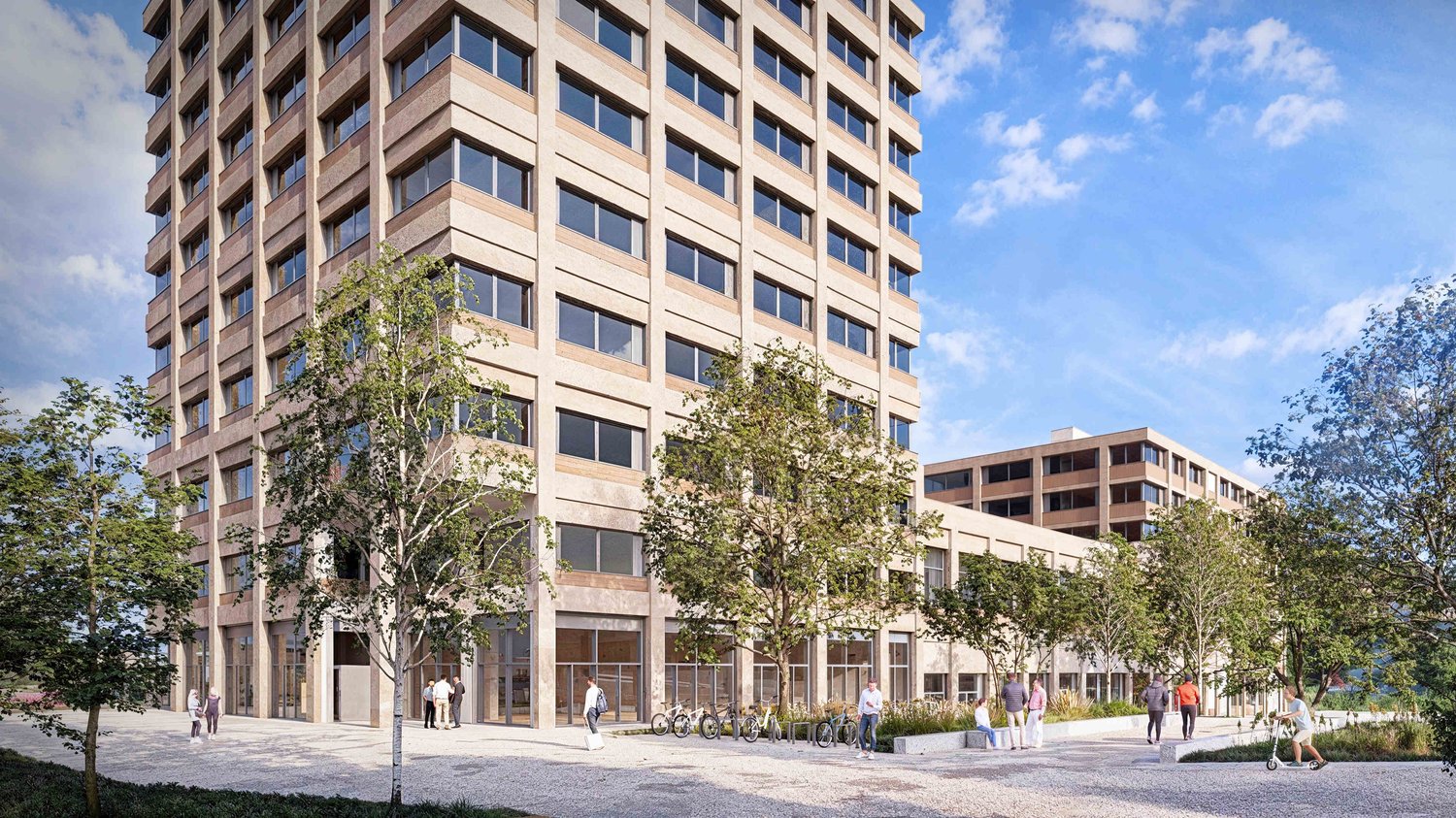 350m² Büro