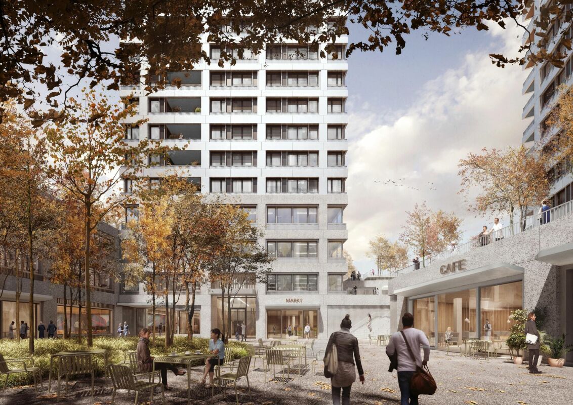 500m² office