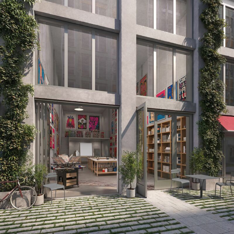 165m² shop