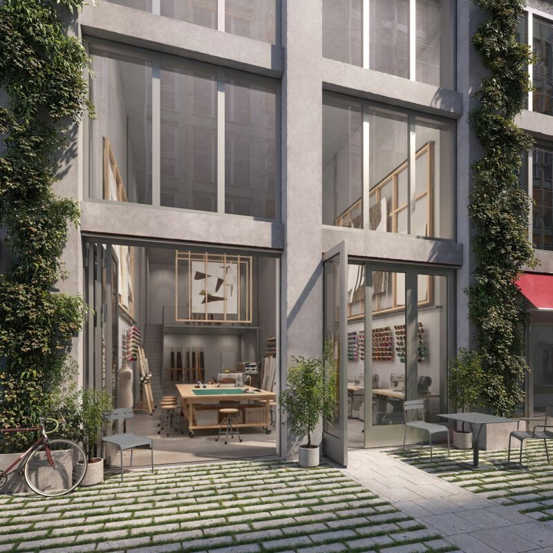 165m² shop