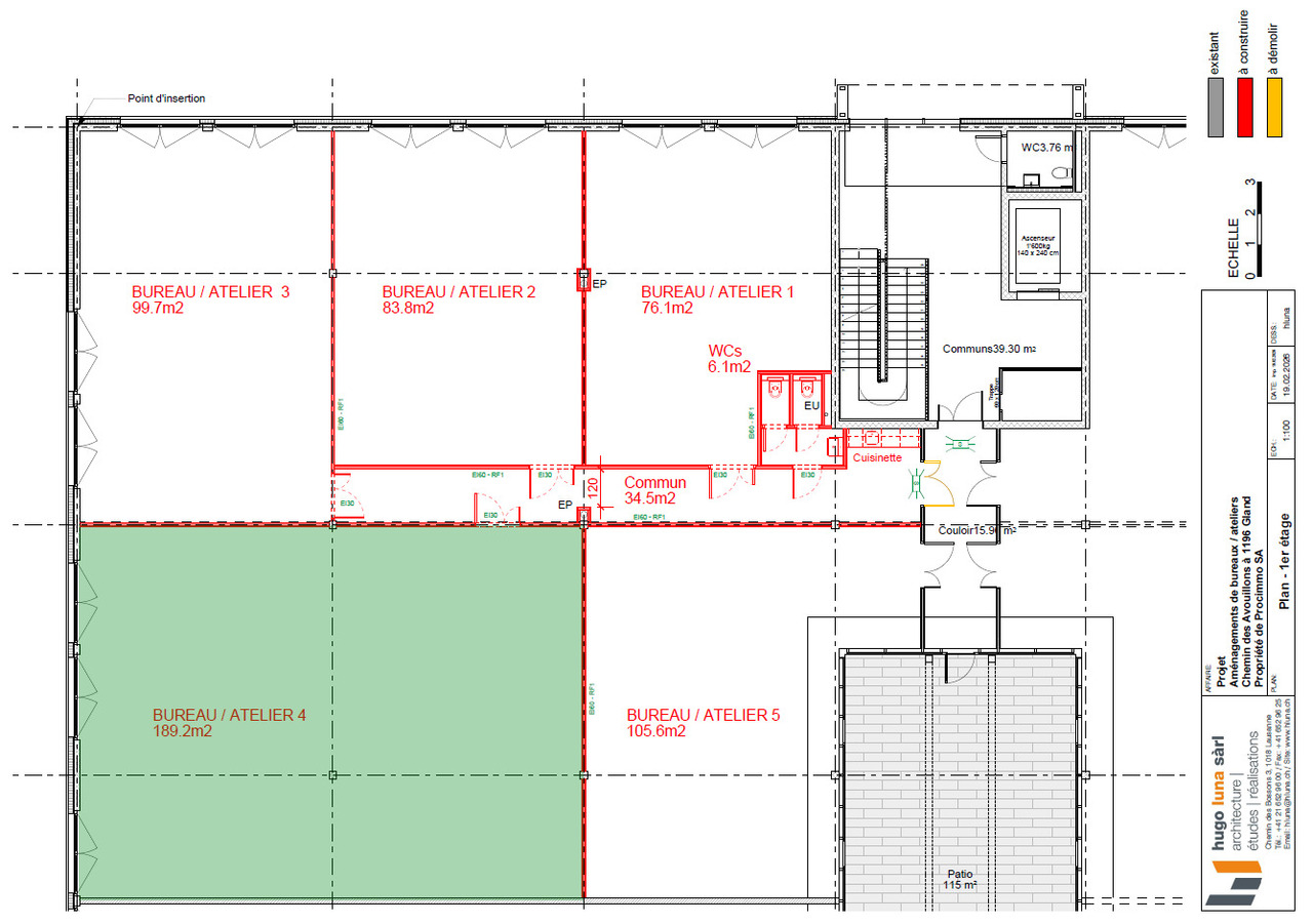 Atelier di 189m², foto 10 di 10
