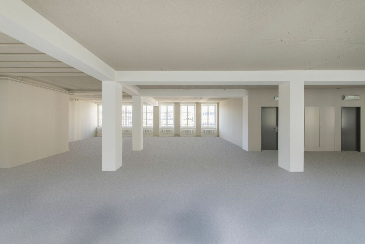 500m² office