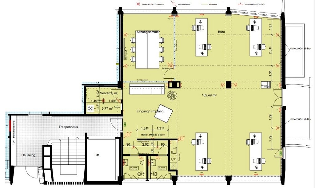 189m² office