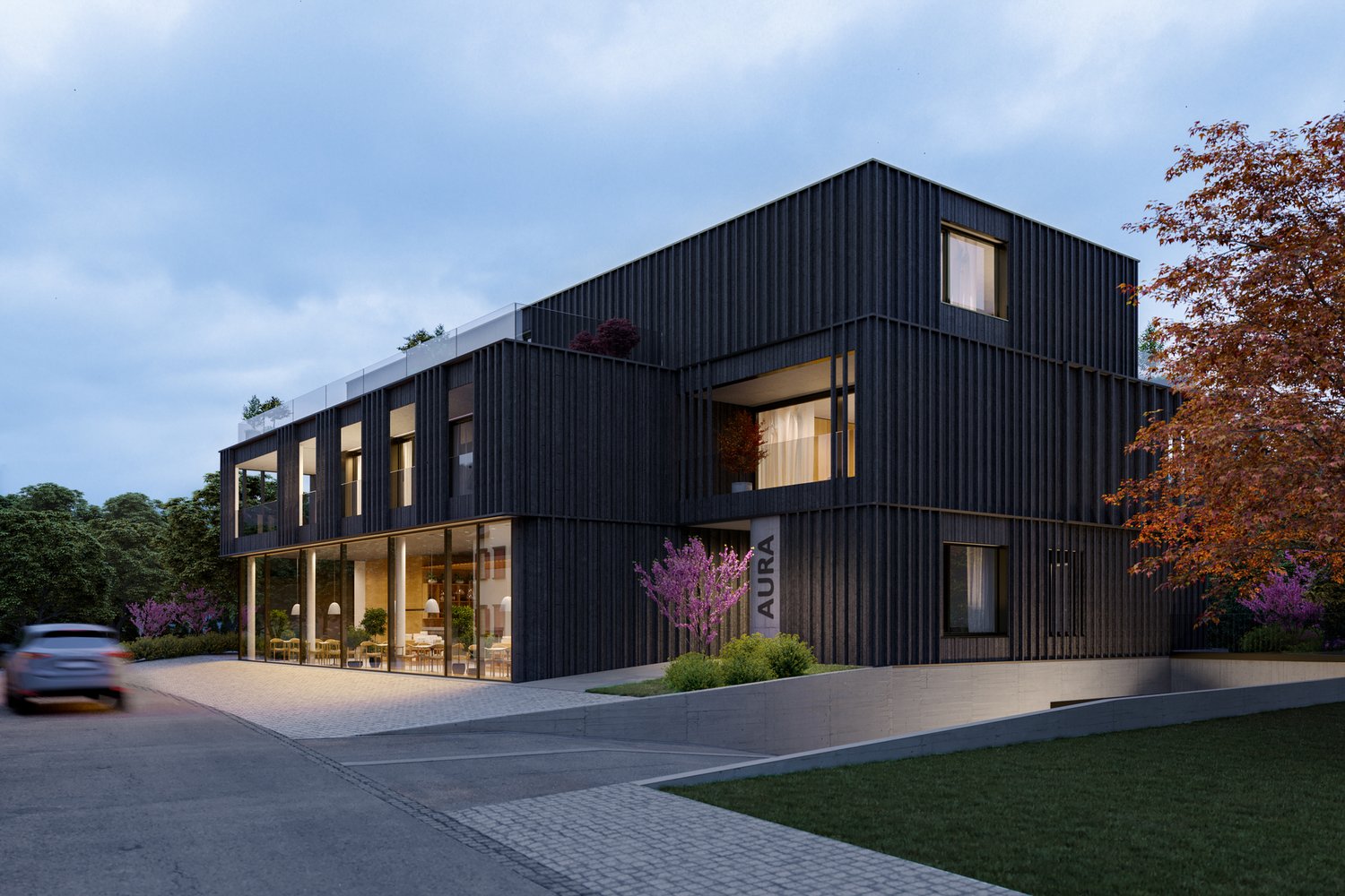 125m² office