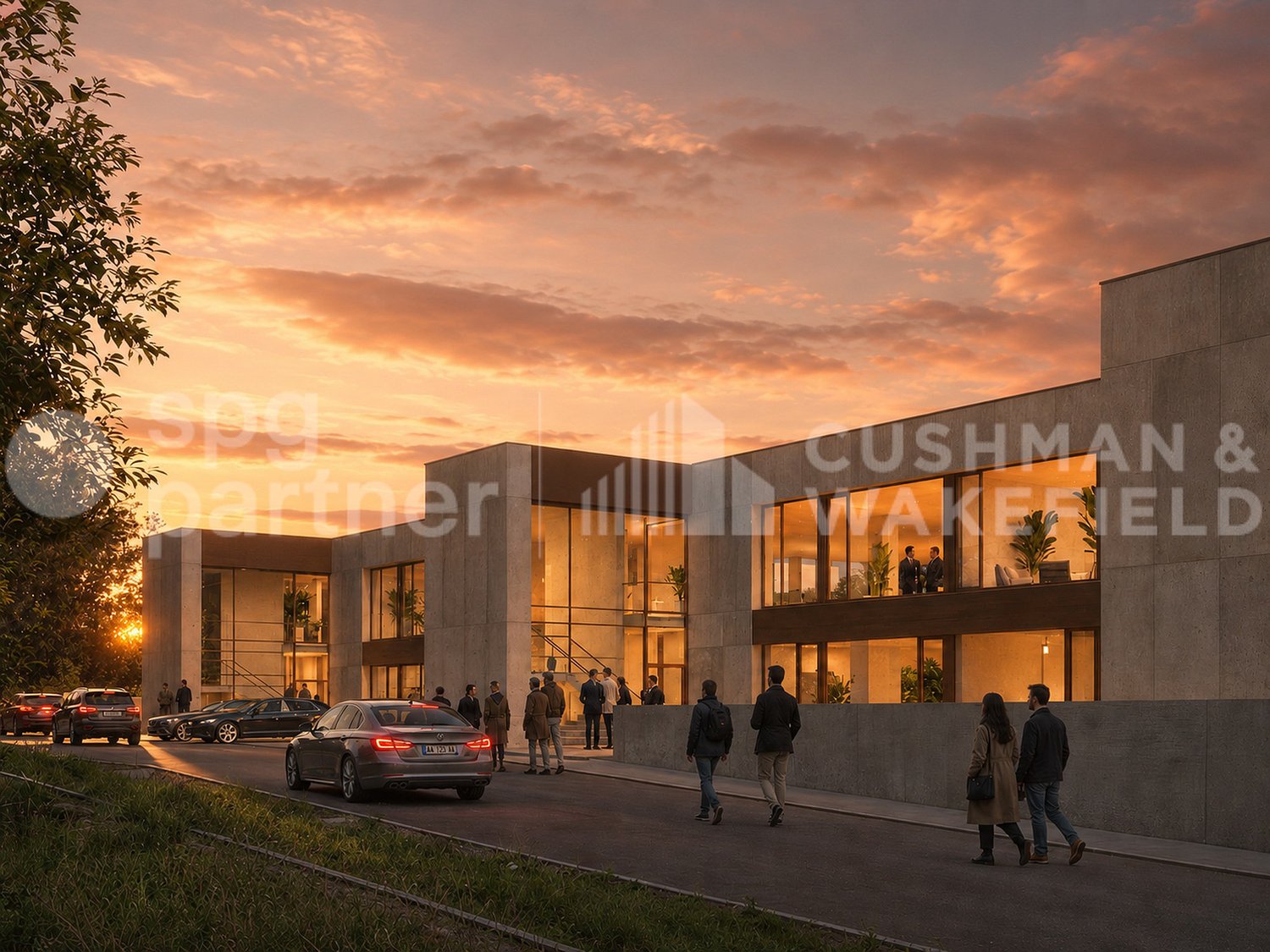 600m² Büro