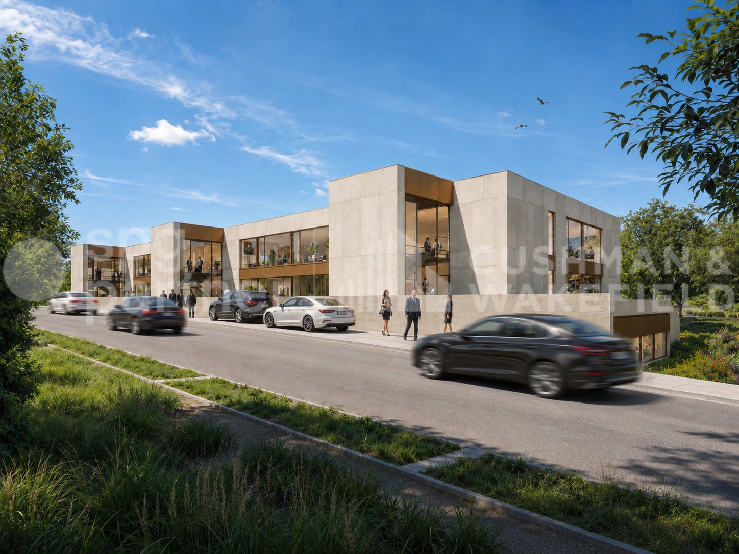 600m² Büro