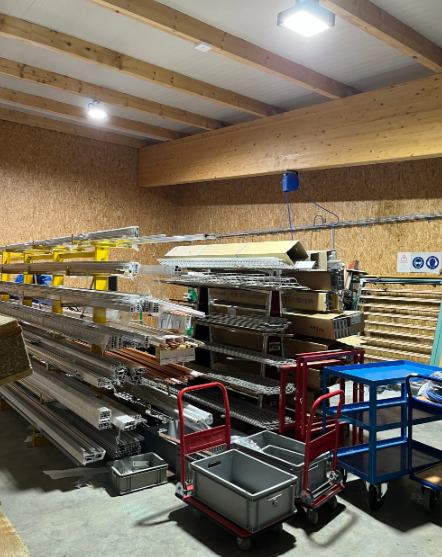 370m² industrial object