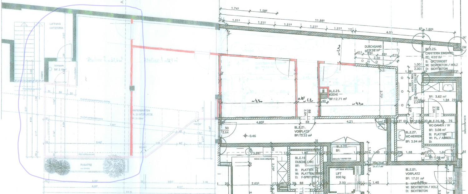 32m² commercial