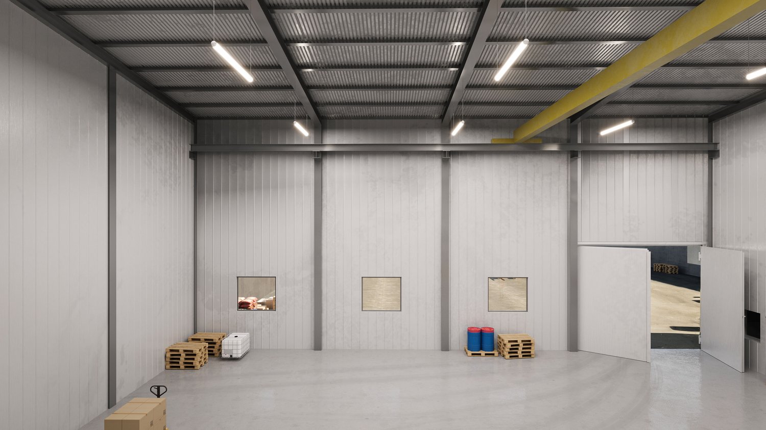 881m² Industrieobjekt

Freistehendes Gebäude (Industriehalle mit dazugehörigen Büros) komplett renoviert, zu vermieten im Herzen des Industriegebiets von Plan-les-Ouates.

Die Räumlichkeiten:

Industriehalle von 428 m2 mit einer Höhe > 8m
3 Büroebeben von jeweils 151 m2
Privater Aussenhof

Stärken:
