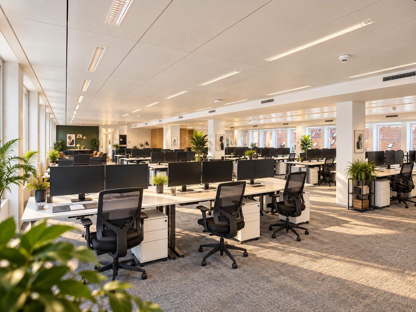 665m² office