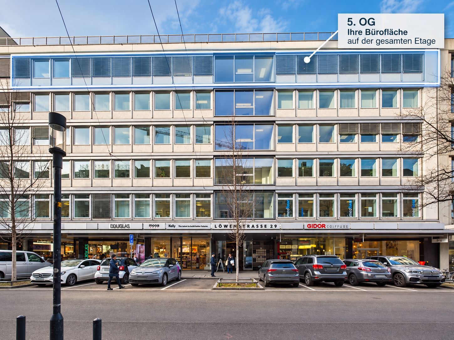 665m² office