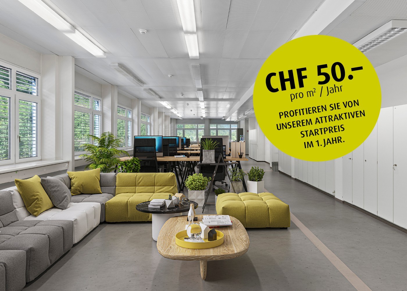 470m² office