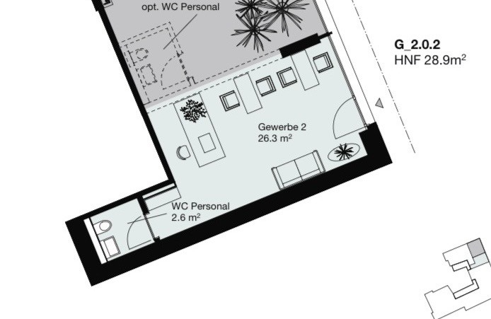 28m² commercial, Foto 4 von 4
