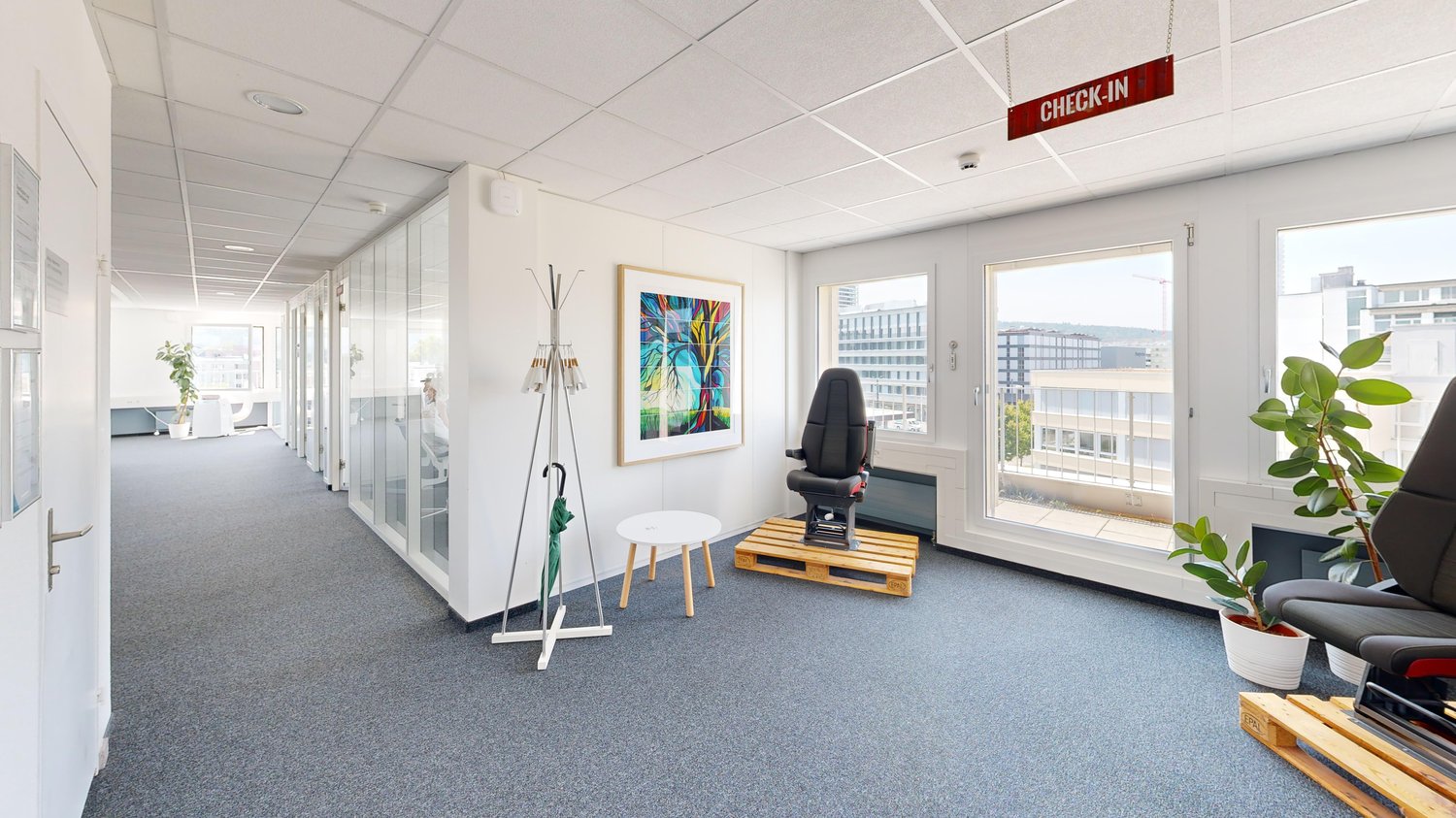 436m² office