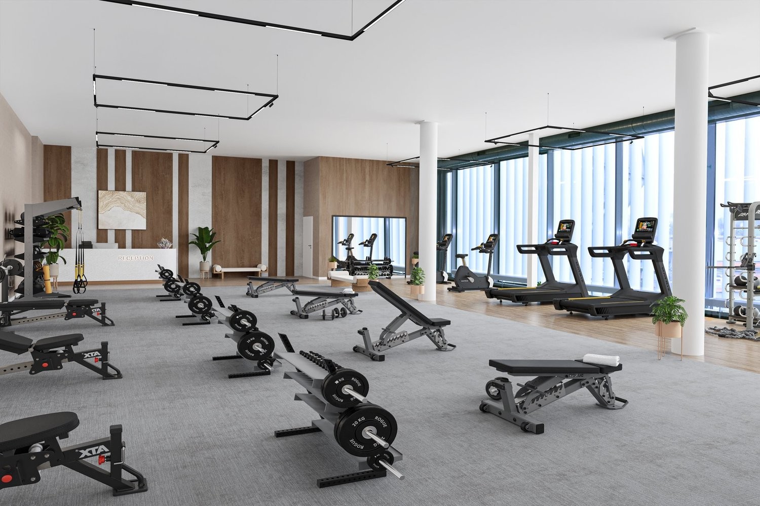 370m² office