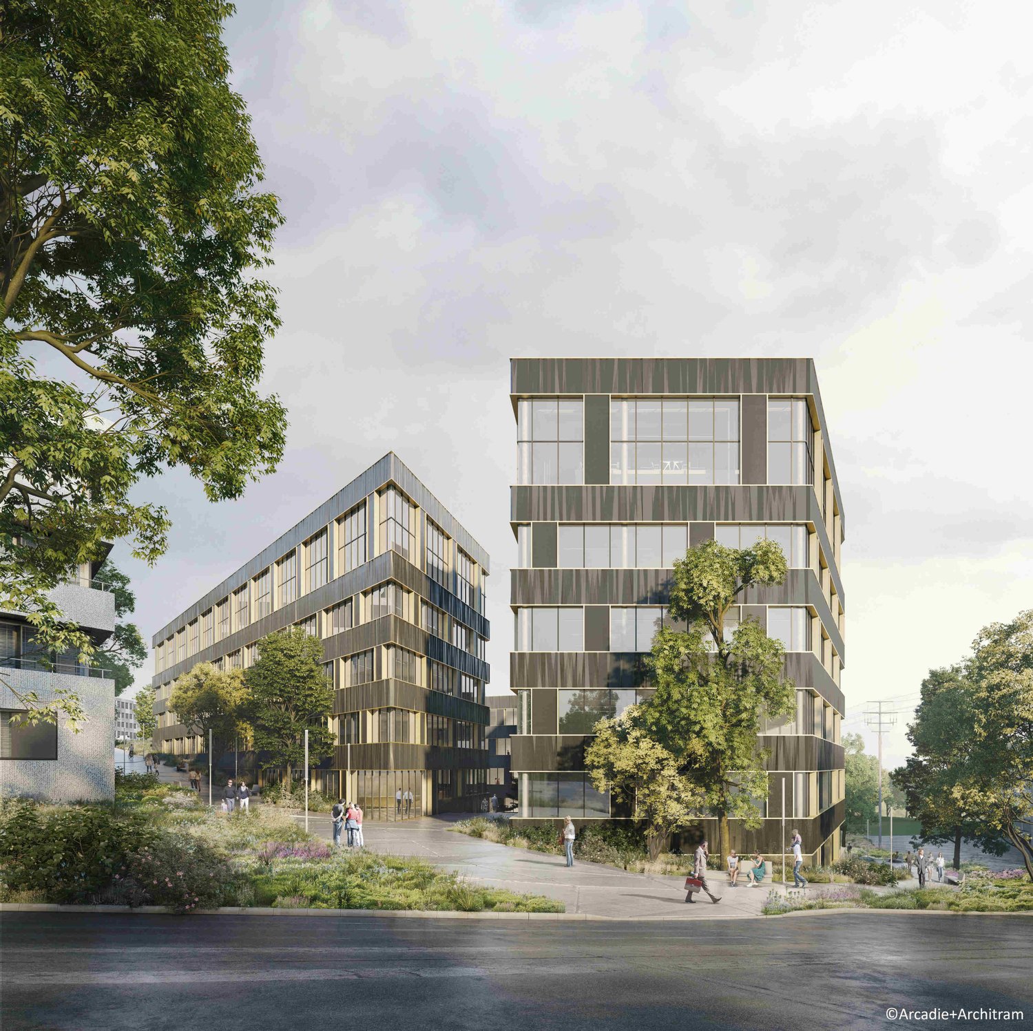 1500m² Büro
