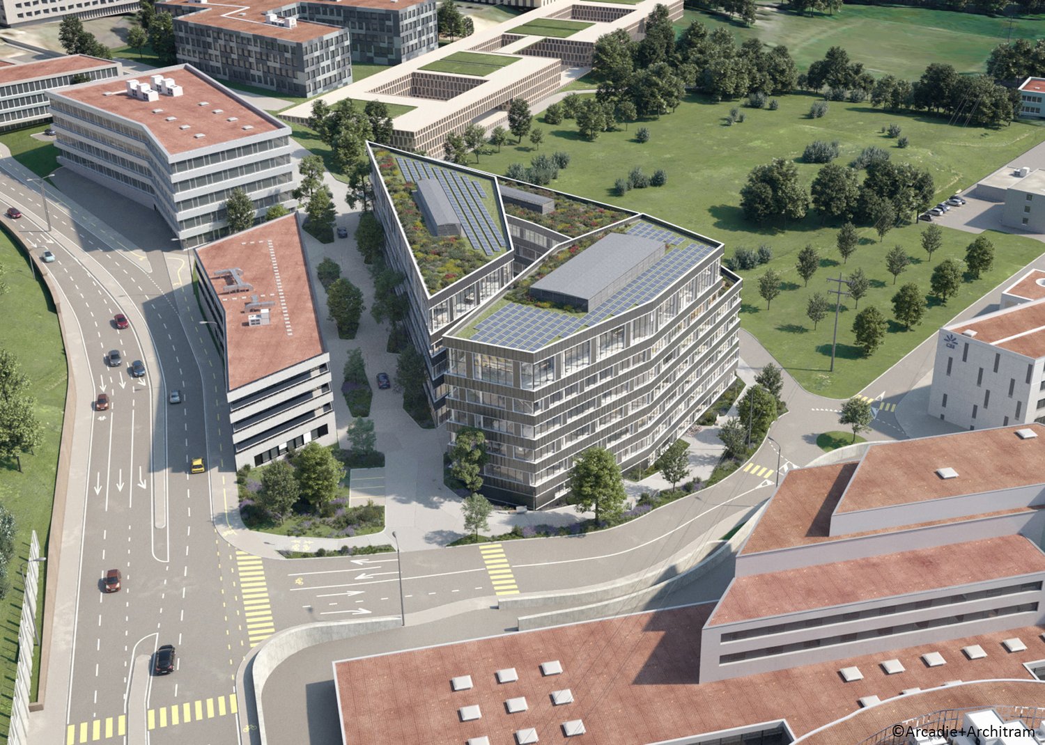 1500m² Büro