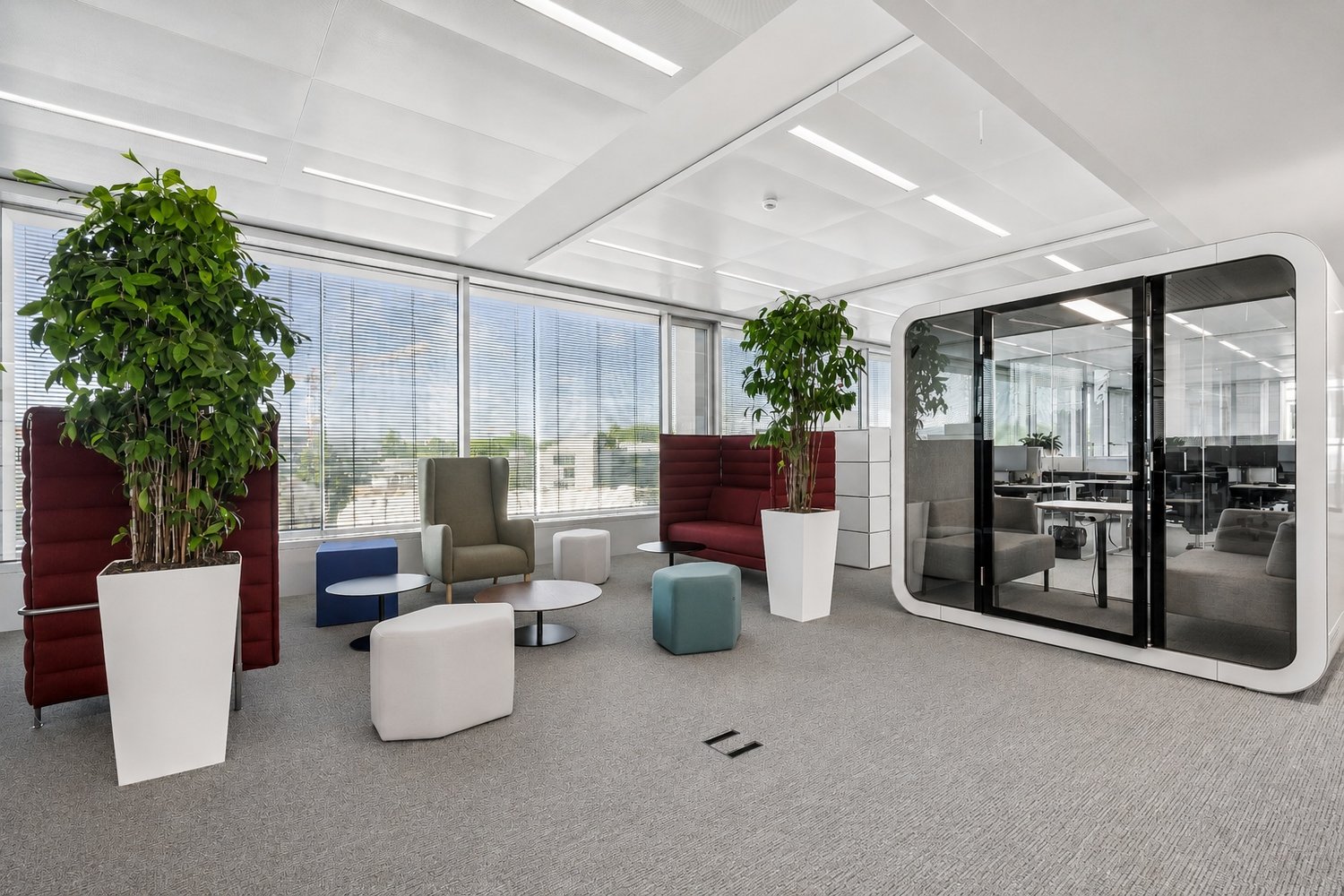 810m² office