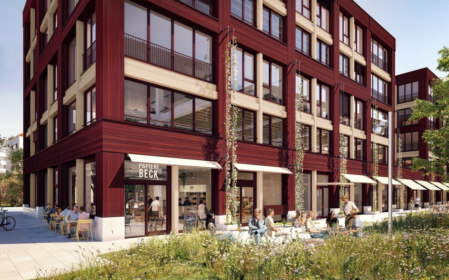 500m² office