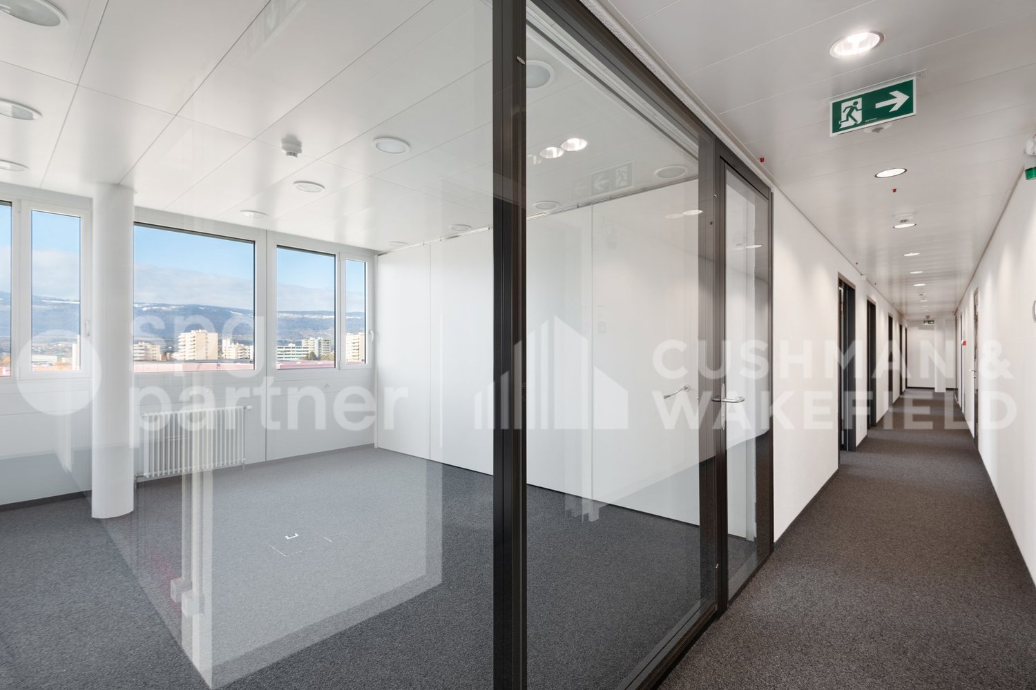 500m² office