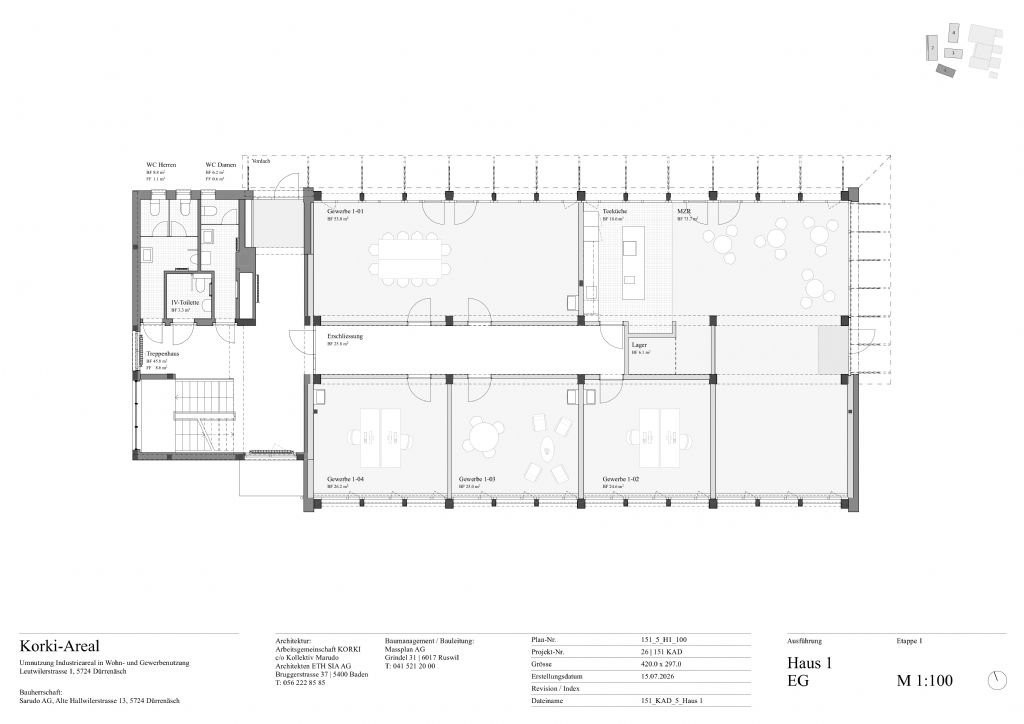 53m² office, Foto 3 von 3