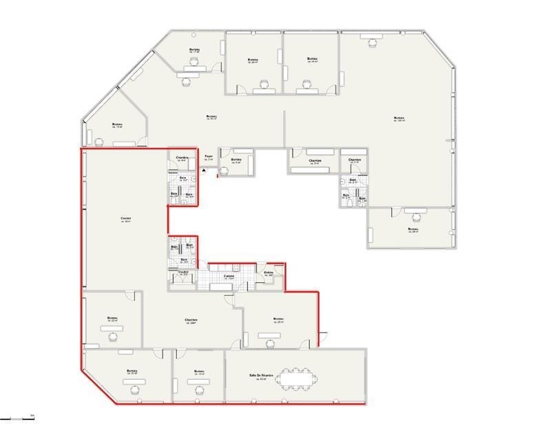 311m² office