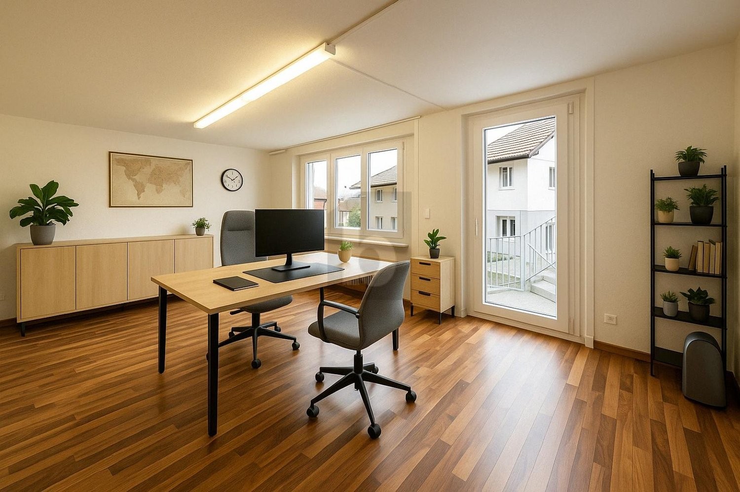 70m² office